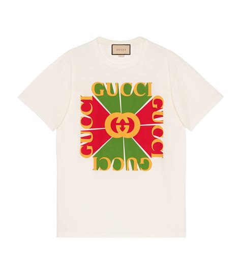 white gucci t shirt vintage|real vintage gucci t shirt.